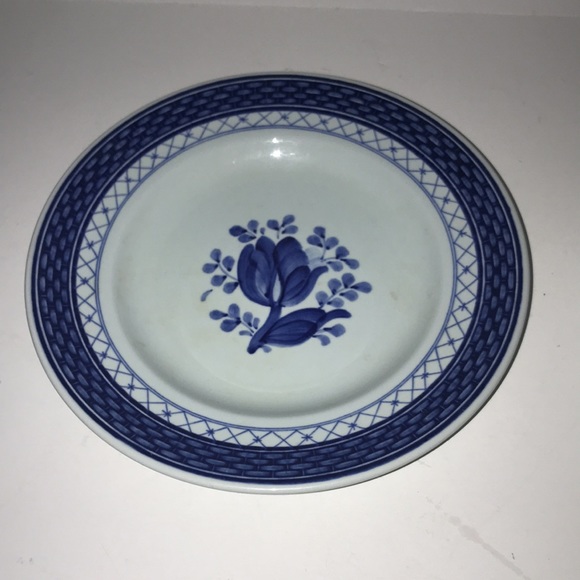 Royal Copenhagen 6 inch plates bundle of two Fajance Denmark GUC bread plate - Picture 2 of 4